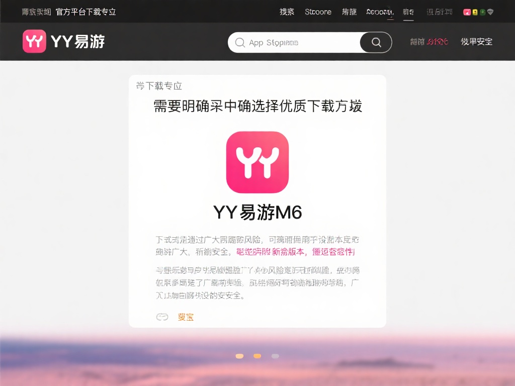 YY易游M6怎么下载？超详细教程教你轻松搞定
