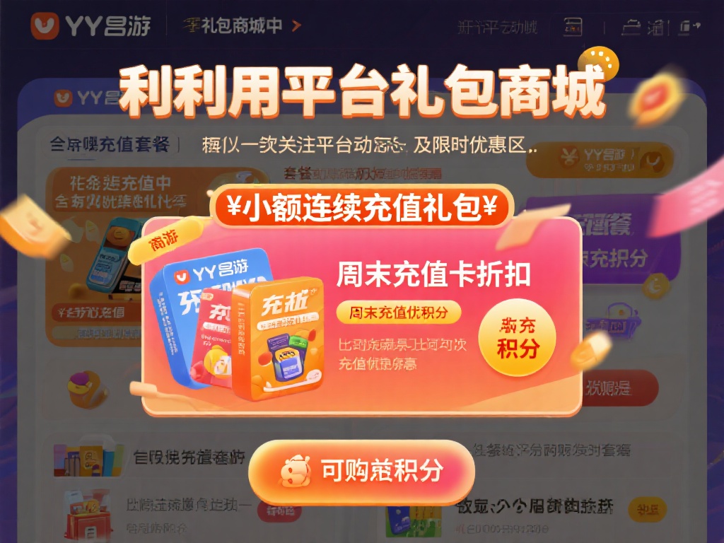 YY易游充值全解析：教你高效获取更多游戏积分秘诀