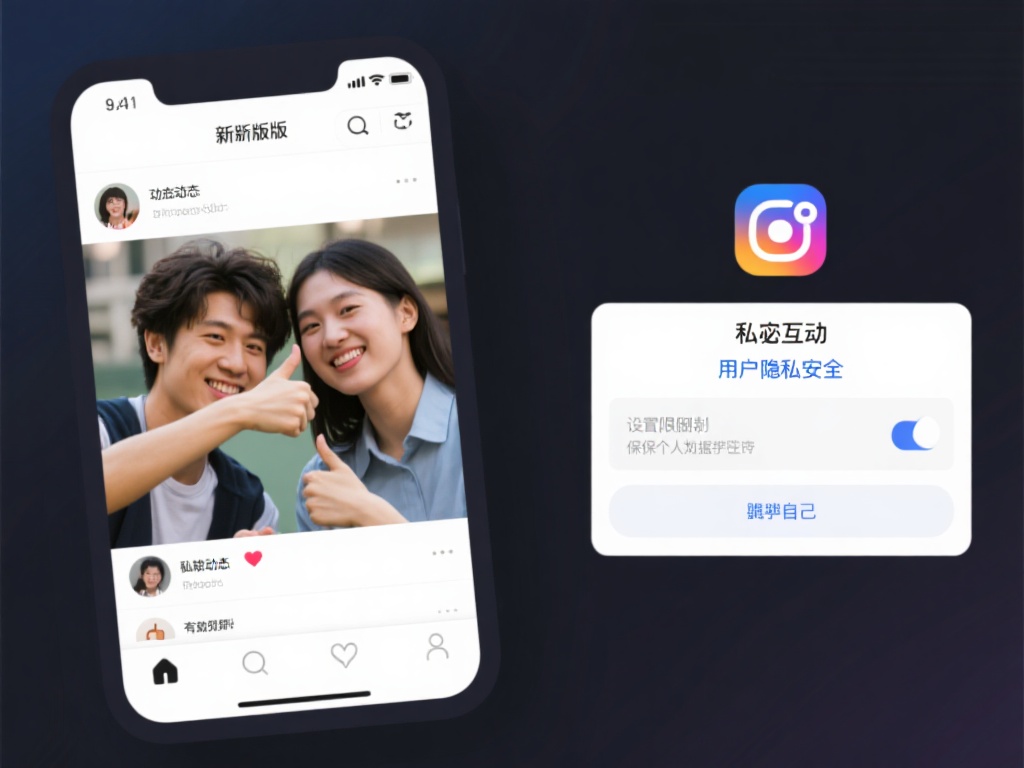值得一提的是，新版本新增了私密互动功能，有效保护了