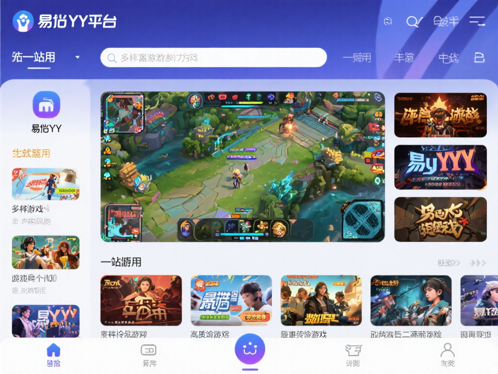 易游YY:尽享多元游戏乐趣的互动娱乐社区 多样化游戏选择,一站式满足
易游YY平台所展现的