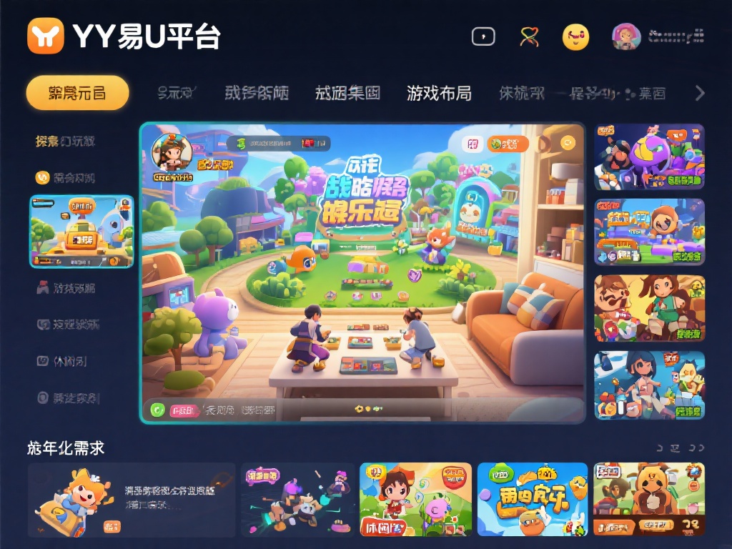 YY易游:畅享多元化游戏体验的全新聚合平台 在yy易游平台上,玩家可以探索不同种类的游戏,包括
